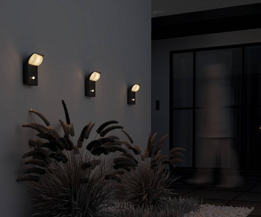 Настенный светильник Maytoni Stock LED 7 Вт 3000K с датчиком O446WL-L7GF3KSR