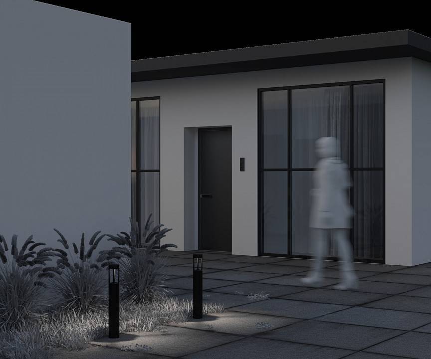 Уличный светильник Maytoni Vint LED O458FL-L9GF3K