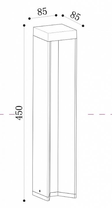 Уличный наземный светильник Maytoni Essen O596FL-L9B4K