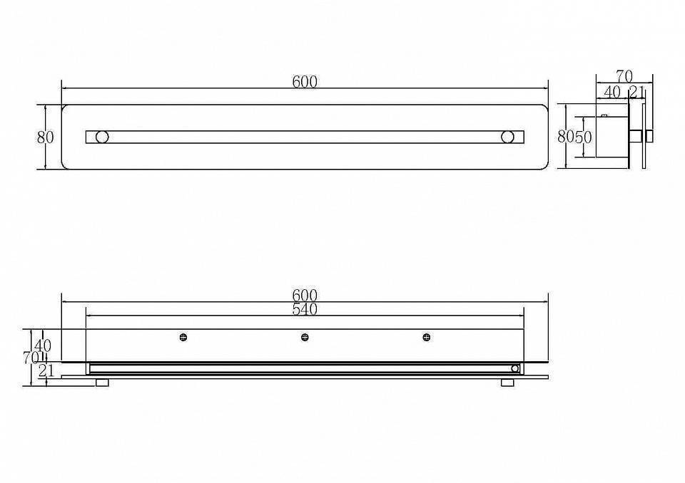 Накладной светильник Maytoni Maya P091WL-L13G3K