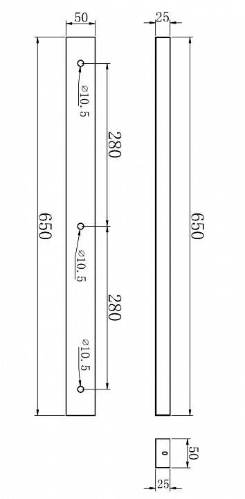 Основание для светильника Maytoni Universal base SPR-BASE-03-B