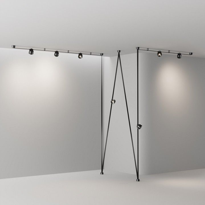 Комплект трековый Maytoni Technical Готовые конструкции TFC-Par-CF04-GR