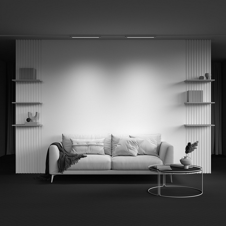 Накладной светильник Maytoni Technical Basis TR000-1-24W3K-W_1