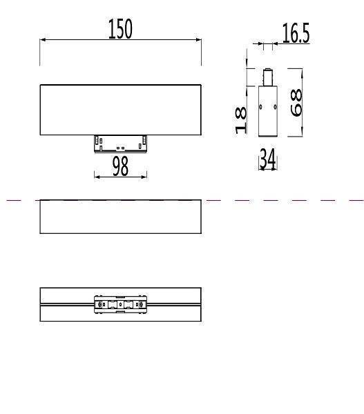 Светильник накладной Maytoni BASIS 7 Вт 4000 K белый TR012-2-7W4K-W