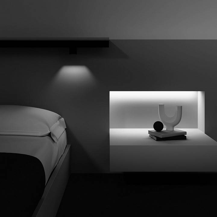 Накладной светильник Maytoni Alfa 7 Вт 4000 К TR121-2-7W4K-B