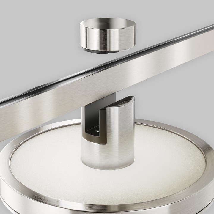 Накладной светильник Maytoni Plato TR152-1-7W4K-PT