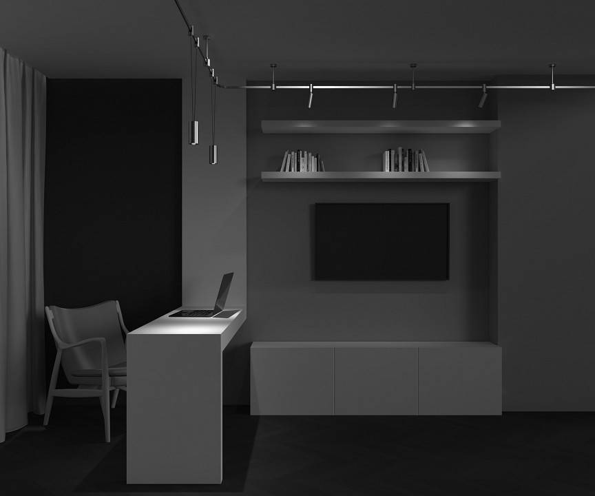 Подвесной светильник Maytoni Focus Led TR157-1-12W3K-BS