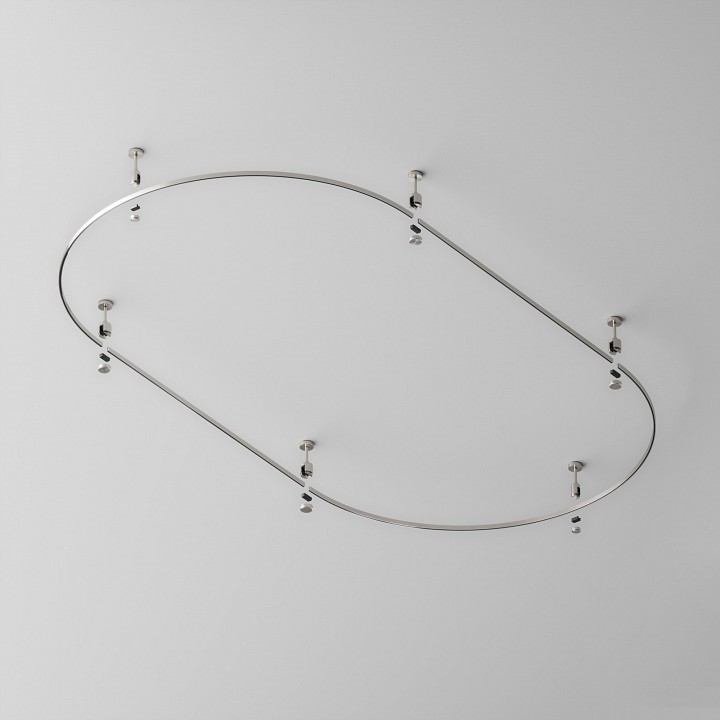 Шинопровод подвесной Maytoni Flarity кольцевой D1200 TRX154-2SR-D1200-PT