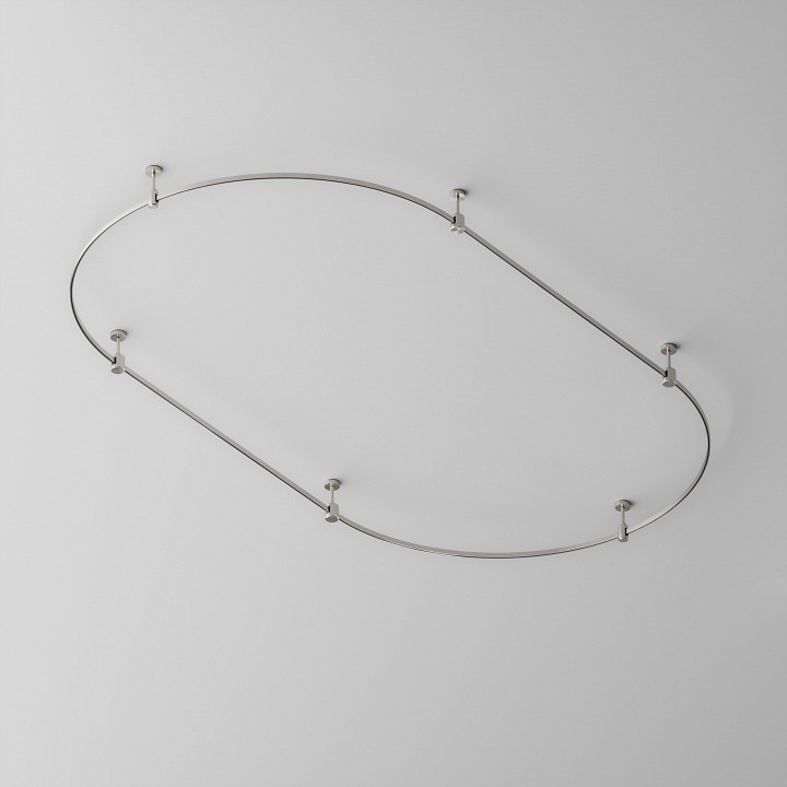 Шинопровод подвесной Maytoni Flarity кольцевой D1200 TRX154-2SR-D1200-PT