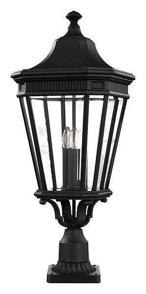 Уличный наземный светильник Feiss Cotswold Lane FE-COTSLN3-L-BK