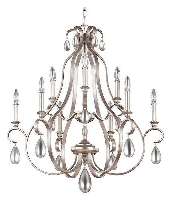 Подвесная люстра Feiss Dewitt 9 ламп FE-DEWITT9