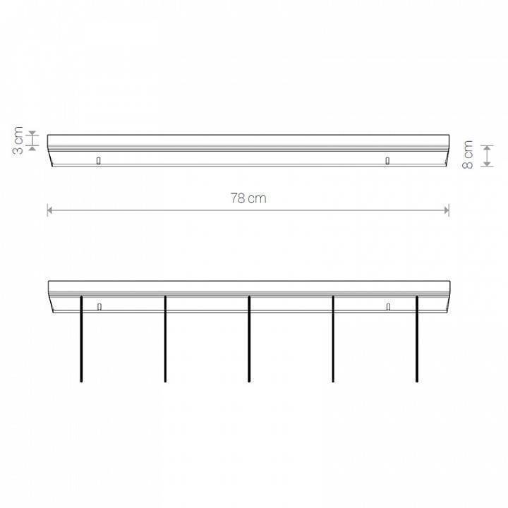 Основание Nowodvorski Cameleon Canopy B 780 BL 8561
