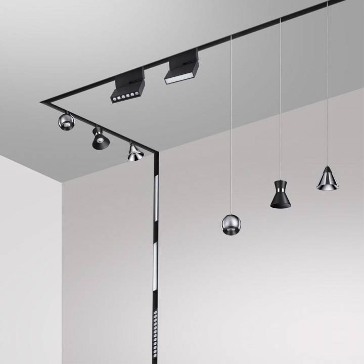 Подвесной светильник Novotech Flum 10 Вт черный/золото 358401