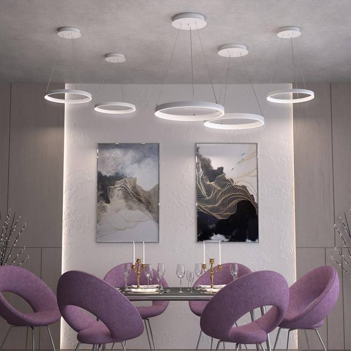 Подвесной светильник Novotech Iter 1xGU10 белый/серебро 358958