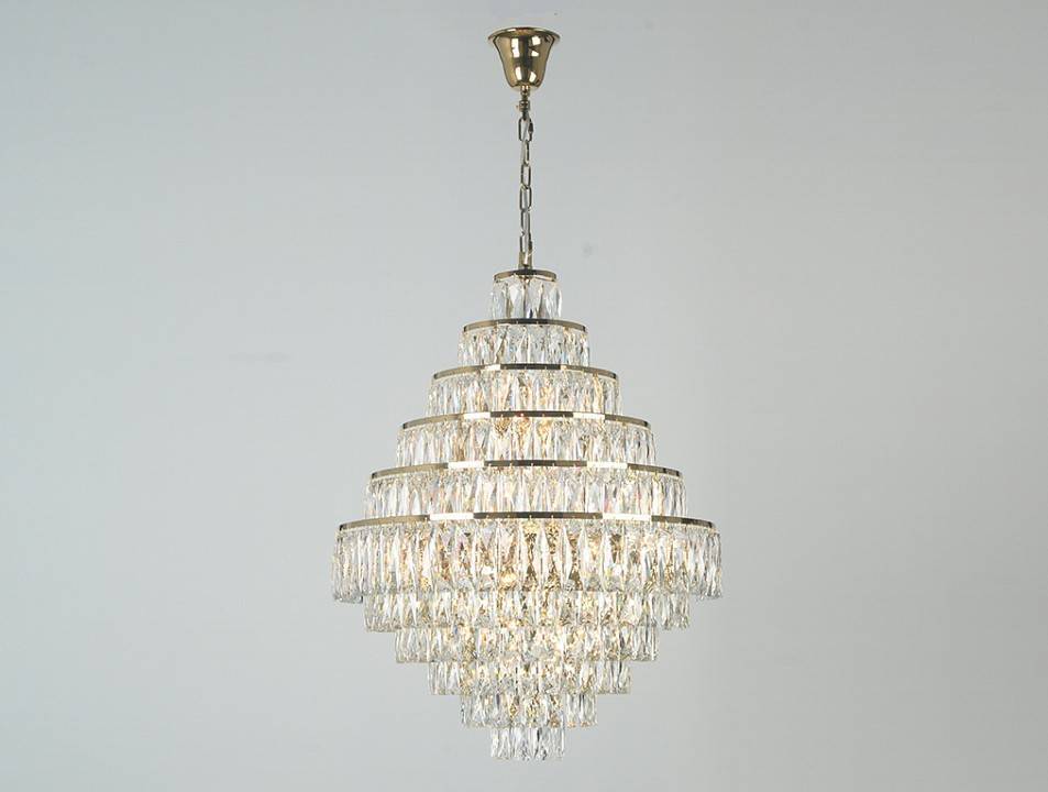 Подвесная люстра Newport 10120 10125+15/C gold