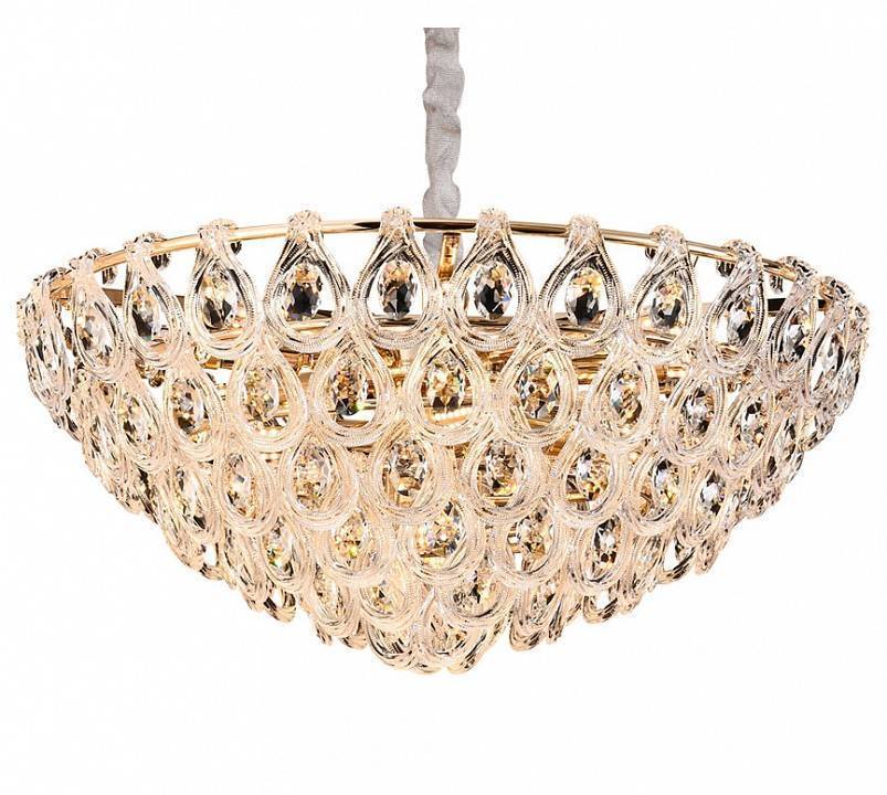 Подвесная люстра Newport 5250 5259+4/C gold 5259+4/C