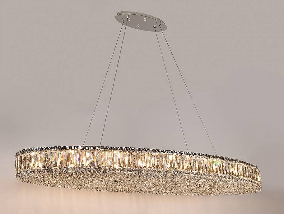 Подвесная люстра Newport 8450 8458+14/S chrome