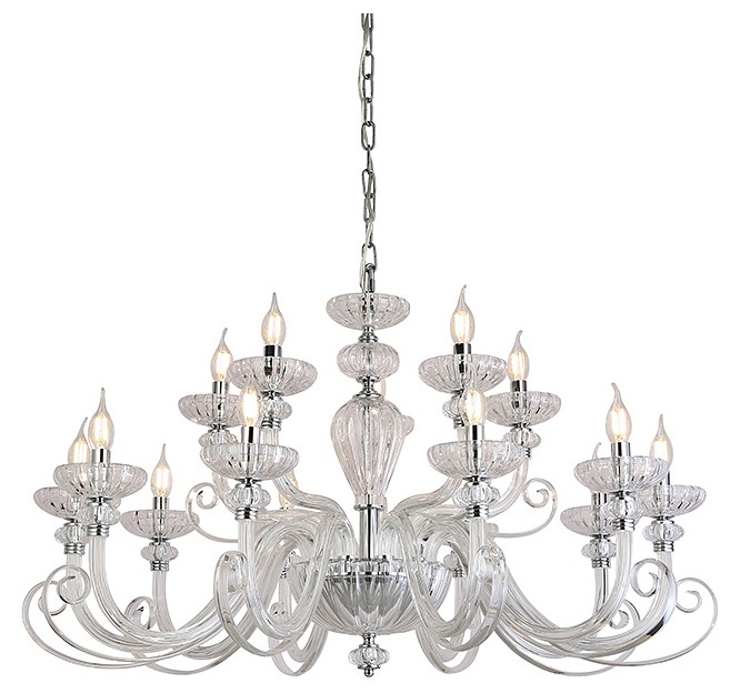 Подвесная люстра Newport ANNETTE 8620+5/C chrome clear