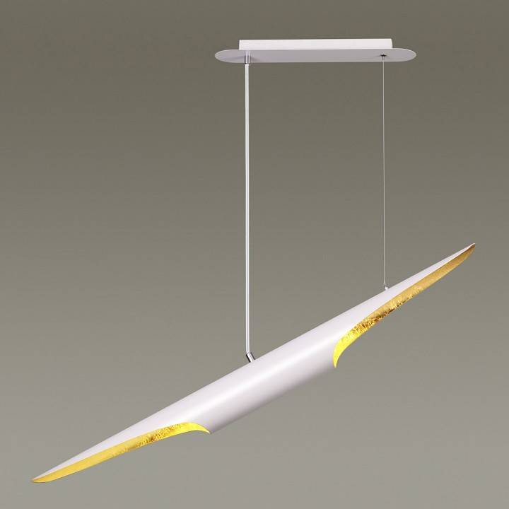 Подвесной светодиодный светильник Odeon Light Whitney 50 Вт 3816/50WG