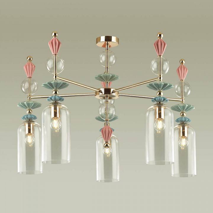 Потолочная люстра Odeon Light Bizet 4855/5C