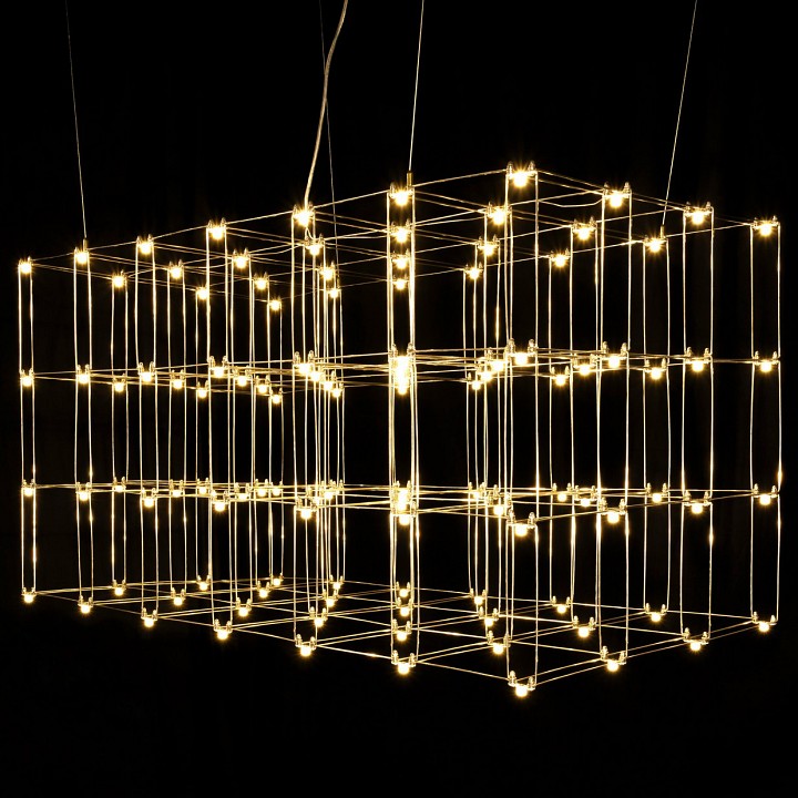 Подвесная люстра O-LUCE Cosmic ячейка 20х20 см 1094411-8
