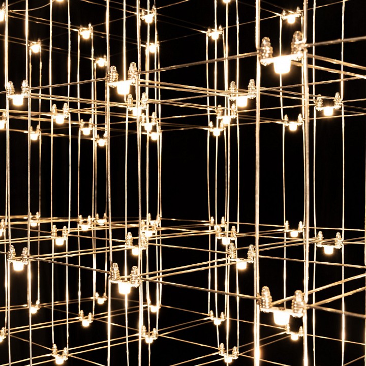 Подвесная люстра O-LUCE Cosmic ячейка 20х20 см 1094411-8