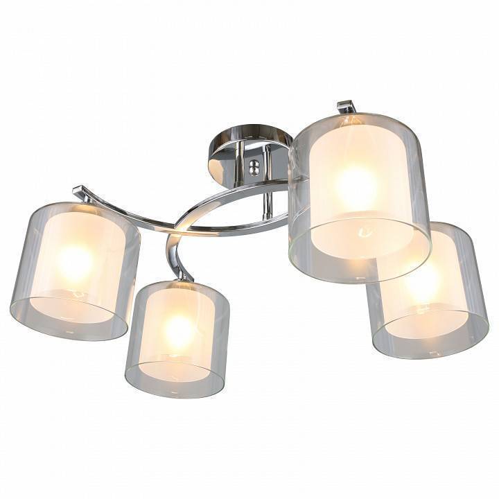 Люстра на штанге Omnilux Valbruna 4 лампы OML-24807-04