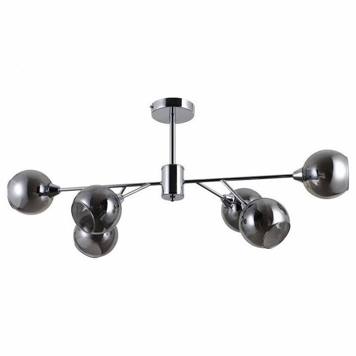 Люстра на штанге Omnilux Ellera 6 ламп OML-94107-06