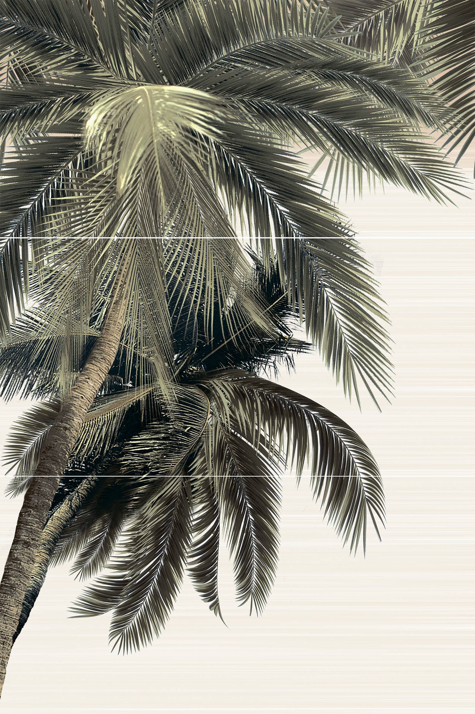 Панно из 3 плиток ALMA Ceramica Del Mare 500х747х7.5 мм PWU09DLM3