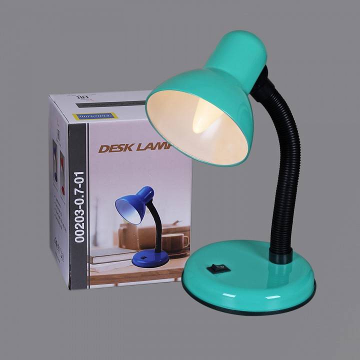 Настольная лампа офисная Reluce 00203 00203-0.7-01 GREEN