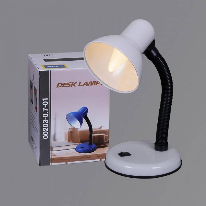 Настольная лампа офисная Reluce 00203 00203-0.7-01 WT