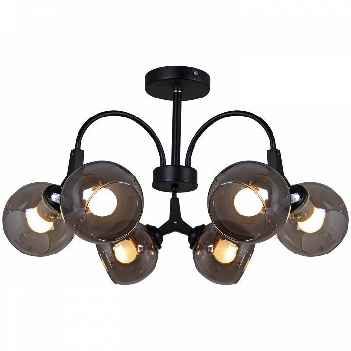 Люстра на штанге Reluce 01268 01268-0.3-06 BK+CR