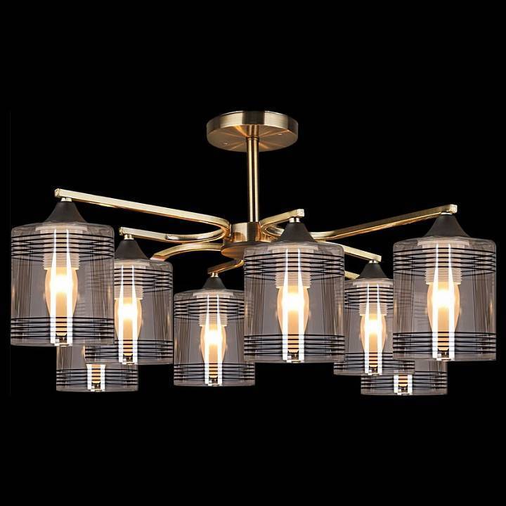 Люстра на штанге Reluce 01617-1 8 ламп 01617-0.3-08