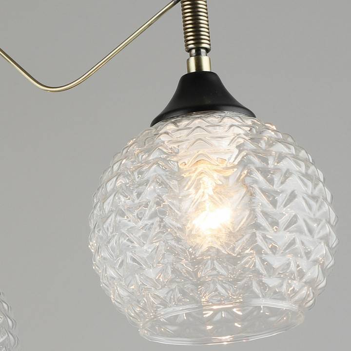 Люстра на штанге Reluce 02026 3 лампы AB+BK 02026-0.3-03 AB+BK