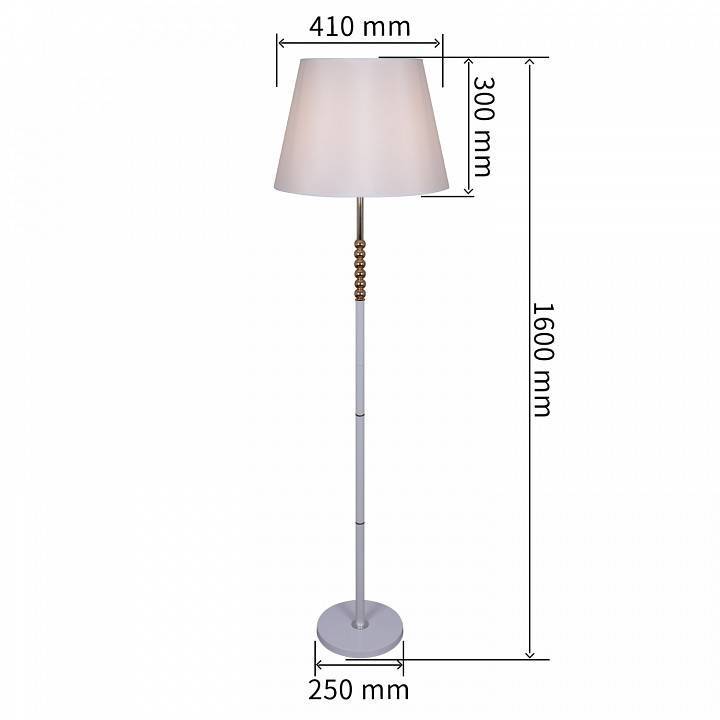 Торшер Reluce 2053 02053-0.6-01 BK-CR