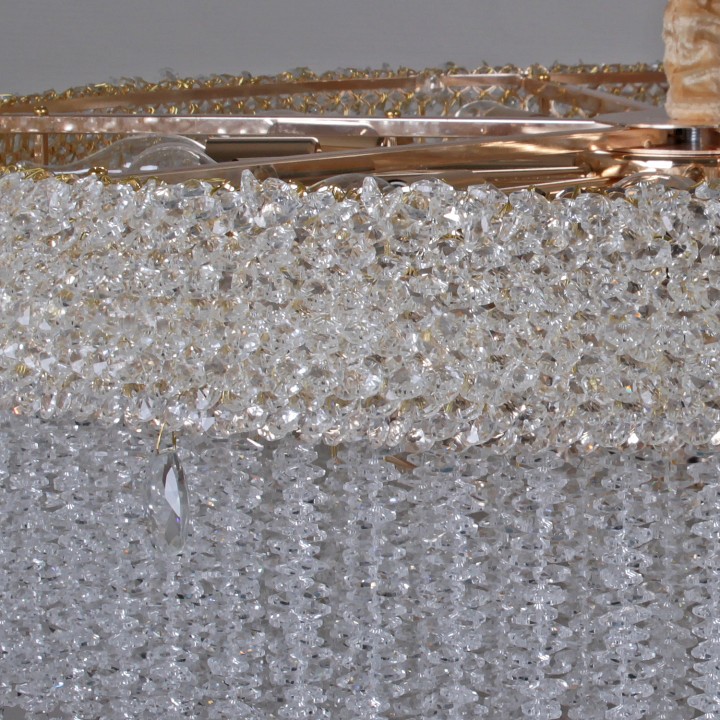 Подвесная люстра 02098-0.4-500 MX GD