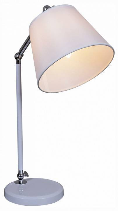 Настольная лампа декоративная Reluce белая 02225-2.7-01 WH