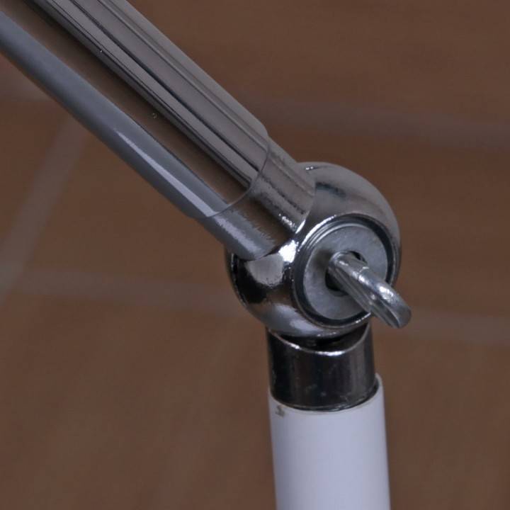 Настольная лампа декоративная Reluce белая 02225-2.7-01 WH