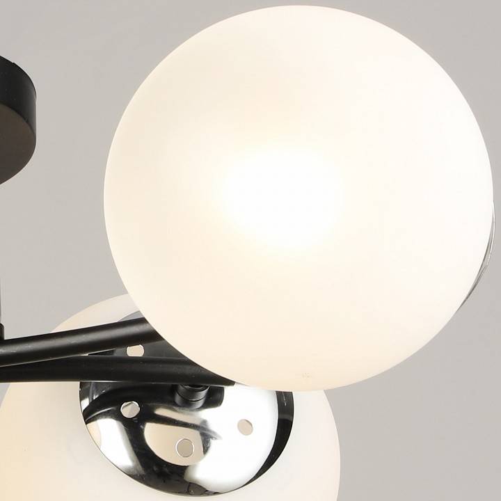 Потолочная люстра 02318-0.3-04 BK+CH