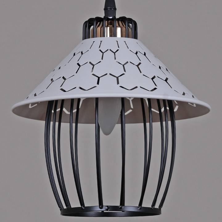 Подвесной светильник Reluce 02513 02513-0.9-03 BK+WH