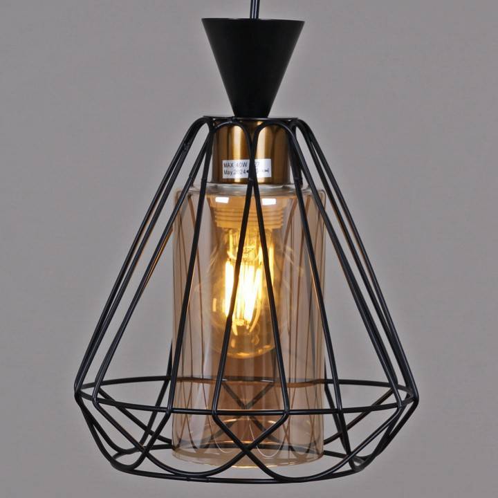 Подвесной светильник 03460-0.9-01 BK