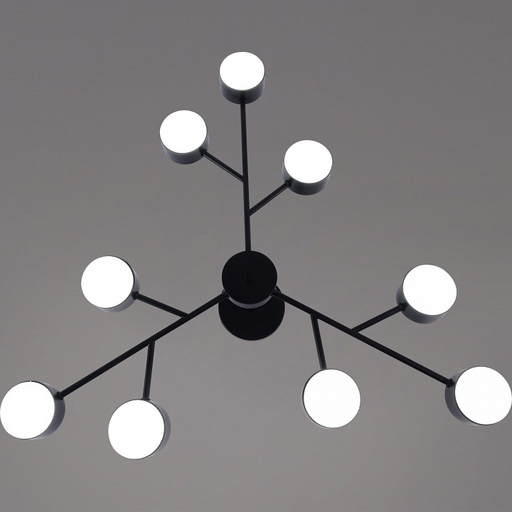 Люстра на штанге  03726-0.3-09 BK GX53