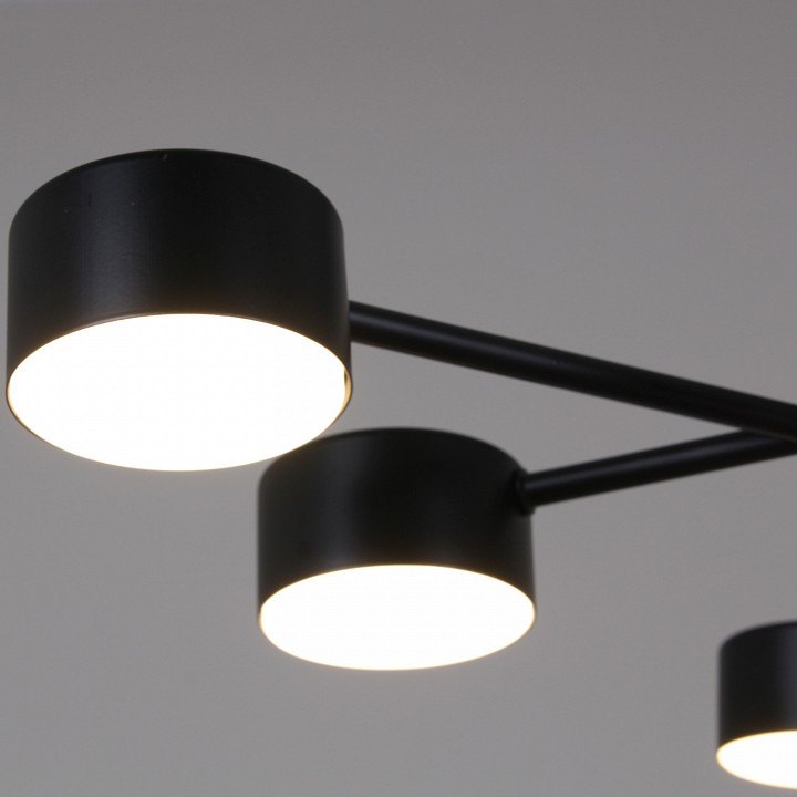 Люстра на штанге  03726-0.3-09 BK GX53