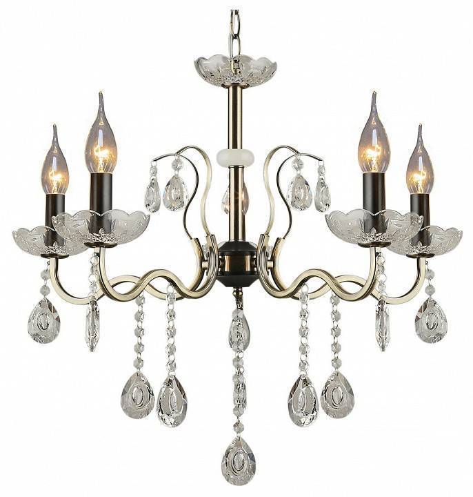 Подвесная люстра Reluce 03804 5 ламп AB+BK 03804-0.4-05 AB+BK