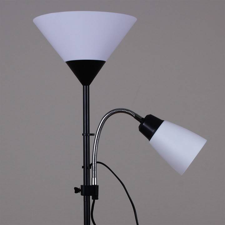 Торшер с подсветкой Reluce 03940-0.6-02 BK черный