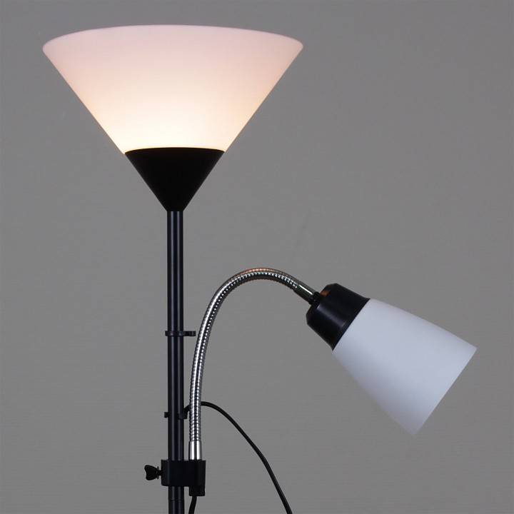 Торшер с подсветкой Reluce 03940-0.6-02 BK черный