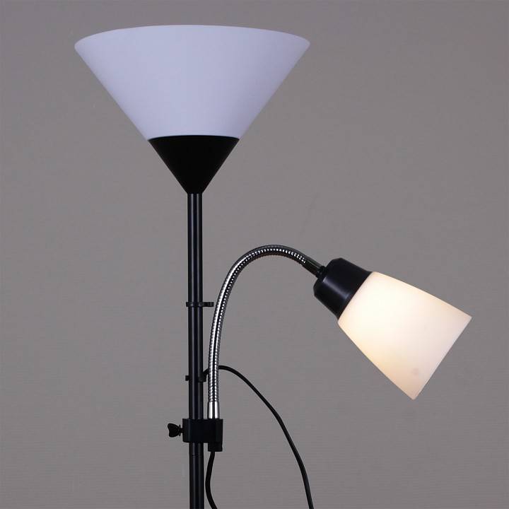 Торшер с подсветкой Reluce 03940-0.6-02 BK черный