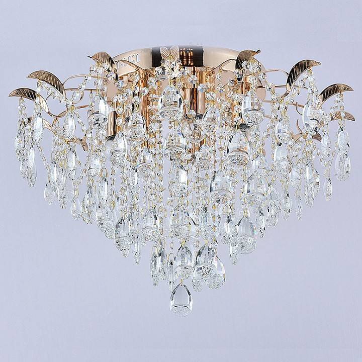 Потолочная люстра Reluce 04035 7 ламп золото 04035-0.3-07 FGD