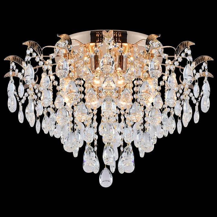 Потолочная люстра Reluce 04035 7 ламп золото 04035-0.3-07 FGD