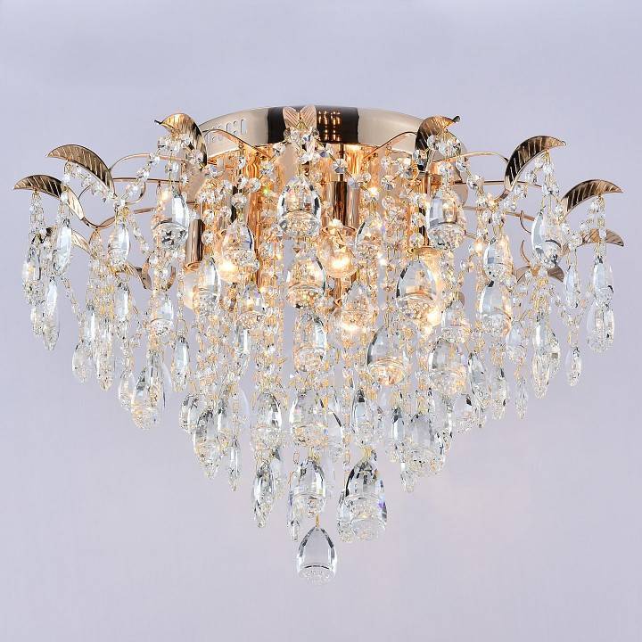 Потолочная люстра Reluce 04035 7 ламп золото 04035-0.3-07 FGD